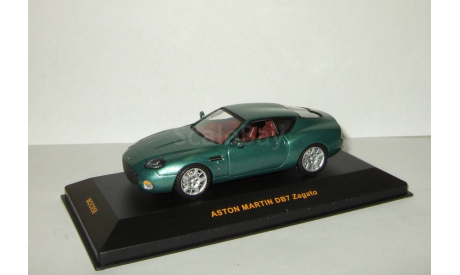 Астон Мартин Aston Martin DB7 Zagato British Racing Green IXO 1:43 MOC058, масштабная модель, 1/43, IXO Road (серии MOC, CLC)