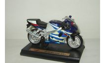 мотоцикл Сузуки Suzuki GSX R750 2001 Maisto 1:18 БЕСПЛАТНАЯ доставка, масштабная модель мотоцикла, 1/18