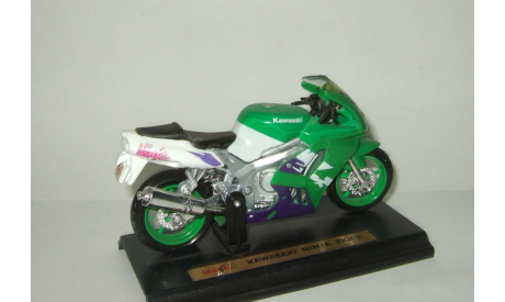 мотоцикл Kawasaki Ninja ZX 9R 1999 Maisto 1:18 БЕСПЛАТНАЯ доставка, масштабная модель мотоцикла, scale18
