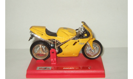 мотоцикл Ducati 748 2001 Maisto 1:18 БЕСПЛАТНАЯ доставка, масштабная модель мотоцикла, scale18