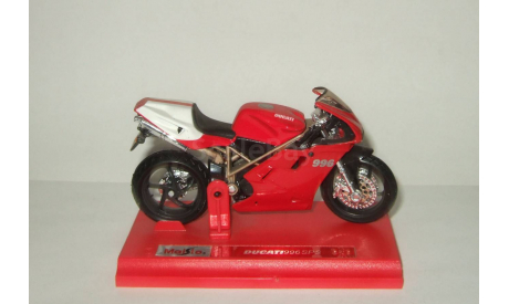 мотоцикл Ducati 996 SPS 2000 Maisto 1:18 БЕСПЛАТНАЯ доставка, масштабная модель мотоцикла, 1/18