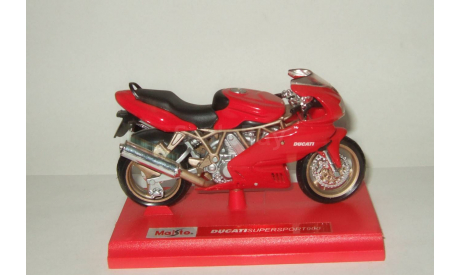 мотоцикл Ducati Supersport 900 2000 Maisto 1:18 БЕСПЛАТНАЯ доставка, масштабная модель мотоцикла, 1/18