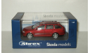 Шкода Skoda Octavia II Универсал Красный Abrex 1:43, масштабная модель, 1/43, Škoda