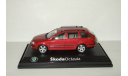 Шкода Skoda Octavia II Универсал Красный Abrex 1:43, масштабная модель, 1/43, Škoda