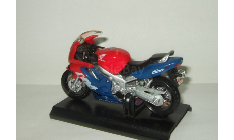 мотоцикл Хонда Honda CBR 600 F 1989 Maisto 1:18 БЕСПЛАТНАЯ доставка, масштабная модель мотоцикла, 1/18