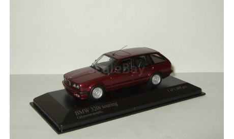 БМВ BMW 3 Series E30 Touring 1989 Minichamps 1:43 431024011, масштабная модель, 1/43