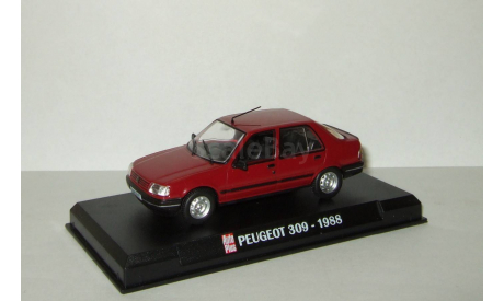 Пежо Peugeot 309 1988 Altaya Autoplus 1:43, масштабная модель, 1/43