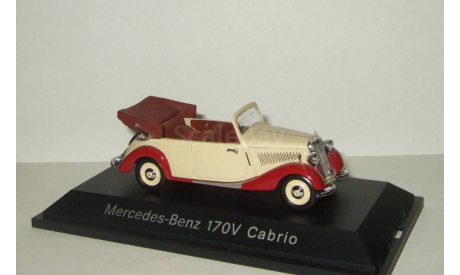 Мерседес Бенц Mercedes Benz 170 V Cabrio 1939 Schuco 1:43 02434 БЕСПЛАТНАЯ доставка, масштабная модель, Mercedes-Benz, scale43