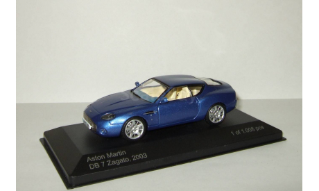 Астон Мартин Aston Martin DB 7 Zagato 2003 Whitebox 1:43, масштабная модель, scale43