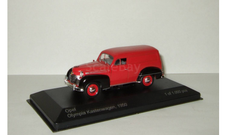 Опель Opel Olympia Kastenwagen 1950 Whitebox 1:43, масштабная модель, 1/43