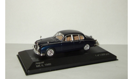 Ягуар Jaguar MK II 1960 Whitebox 1:43, масштабная модель, Abrex, scale43