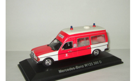 Мерседес Бенц Mercedes Benz W123 300 D Скорая помощь Ambulance Hamburg Feuerwehr 1983 Norev 1:43 БЕСПЛАТНАЯ доставка, масштабная модель, scale43, Mercedes-Benz