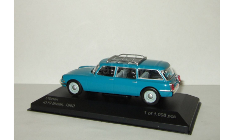 Ситроен Citroen ID 19 Break 1960 Whitebox 1:43, масштабная модель, 1/43, Citroën