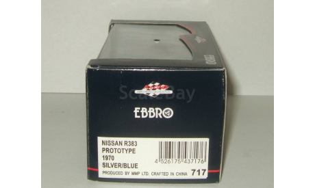 Ниссан Nissan R383 Prototype 1970 Ebbro 1:43, масштабная модель, 1/43