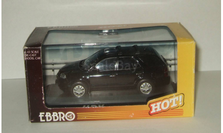 Хонда Акура Honda Acura MDX 2002 Черная Ebbro 1:43, масштабная модель, 1/43