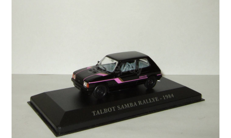 Talbot Samba Rallye 1984 IXO Altaya 1:43, масштабная модель, 1/43