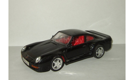 Порше Porsche 959 1985 Черная Made in Italy (1990-е) 1:24, масштабная модель, 1/24