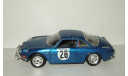 Рено Renault Alpine A110 1965 № 28 Bburago 1:24, масштабная модель, scale24