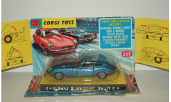 Ягуар Jaguar E Type 2 + 2 1969 Corgi Toys 1:43 Made in GT Britain БЕСПЛАТНАЯ доставка