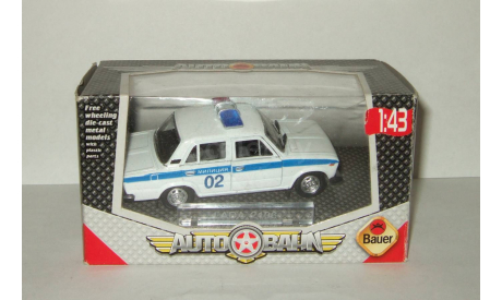Ваз 2106 Жигули Lada Милиция 02 Autobahn Bauer 1:43, масштабная модель, scale43, Bauer/Cararama/Hongwell