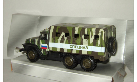 Урал 4320 ’Спецназ’ 6х6 Технопарк 1:50, масштабная модель, 1/50