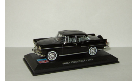 Симка Simca Presidence 1958 Черный Altaya 1:43, масштабная модель, scale43
