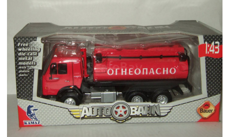 Камаз 5320 Цистерна Огнеопасно 2005 Autobahn Bauer 1:43, масштабная модель, 1/43, Bauer/Cararama/Hongwell