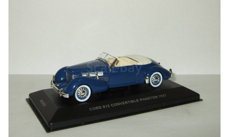 Cord 812 Convertible Phaeton 1937 IXO Museum 1:43 MUS030, масштабная модель, scale43, IXO Museum (серия MUS)