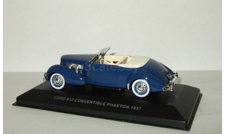 Cord 812 Convertible Phaeton 1937 IXO Museum 1:43 MUS030, масштабная модель, scale43, IXO Museum (серия MUS)