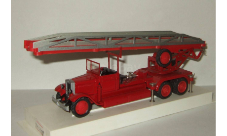 Зис 6 Пожарный ПЭЛ 30 Открытый 1939 СССР Ломо АВМ 1:43, масштабная модель, scale43, ЛОМО-АВМ