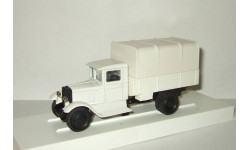 Зис 5 с Тентом 1935 Белый (Зимний вариант) СССР Ломо АВМ 1:43