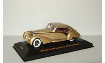 Delage D8 120 Letourneur & Marchand 1939 IXO Museum 1:43 MUS010, масштабная модель, 1/43, IXO Museum (серия MUS)