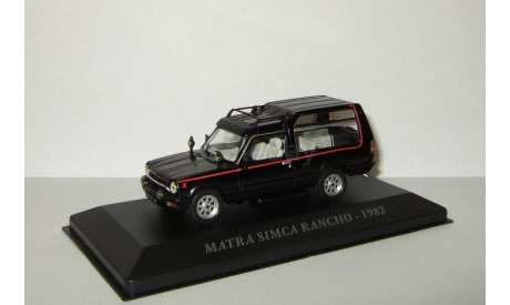 Матра Talbot Matra Simca Rancho 1982 Черная IXO Altaya 1:43, масштабная модель, scale43
