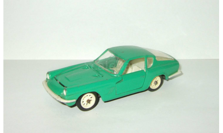 Мазерати Maserati Mistral Coupe 1968 Зеленый Металл Ремейк сделано в СССР 1:43, масштабная модель, scale43