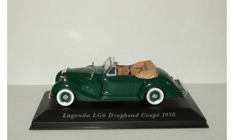 Lagonda LG6 Drophead Coupe 1938 Altaya 1:43, масштабная модель, scale43