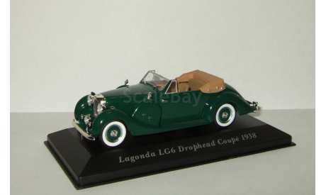 Lagonda LG6 Drophead Coupe 1938 Altaya 1:43, масштабная модель, scale43