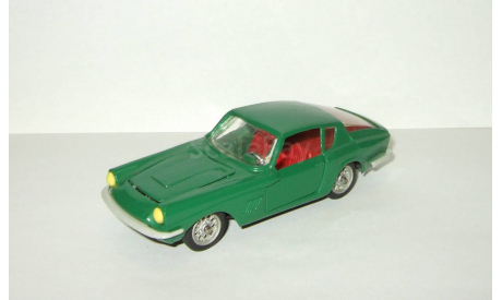 Мазерати Maserati Mistral Coupe 1968 Темно Зеленый Металл Ремейк сделано в СССР 1:43, масштабная модель, scale43