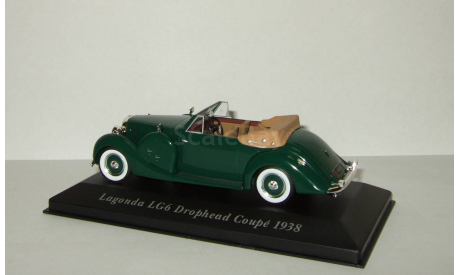 Lagonda LG6 Drophead Coupe 1938 Altaya 1:43, масштабная модель, scale43