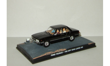 Форд Ford Taunus + фигурки серия Джеймс Бонд ’The Spy Who loved me’ Universal Hobbies 1:43, масштабная модель, scale43