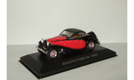 Бугатти Bugatti Type 50 1932 IXO Museum Altaya 1:43, масштабная модель, scale43