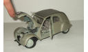 Ситроен Citroen 2CV 1952 Maisto 1:18, масштабная модель, 1/18, Maisto-Swarovski, Citroën