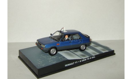 Рено Renault 11 + фигурки серия Джеймс Бонд Агент 007 ’A View to Kill’ Universal Hobbies 1:43, масштабная модель, scale43