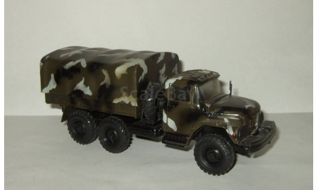 Зил 131 6x6 Камуфляж СССР Миниград 1:43, масштабная модель, scale43