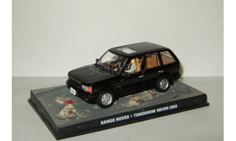 Range Rover 1997 + фигурки серия Джеймс Бонд Агент 007 ’Tomorrow Never Dies’ Universal Hobbies 1:43, масштабная модель, scale43