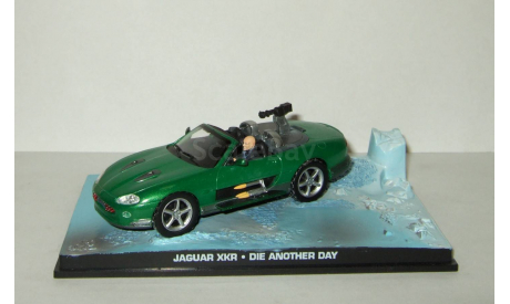 Ягуар Jaguar XKR + фигурки серия Джеймс Бонд Агент 007 ’Die Another Day’ Universal Hobbies 1:43, масштабная модель, scale43