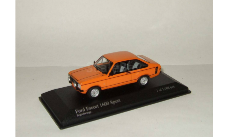 Форд FORD ESCORT 1600 SPORT II 1975 Minichamps 1 43 400084471, масштабная модель, scale43