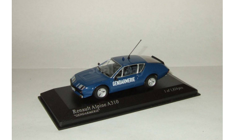 Рено Renault Alpine A310 Gendarmerie Police 1976 Minichamps 1 43, масштабная модель, 1:43, 1/43