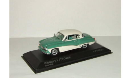 Вартбург WARTBURG A 312 COUPE 1959 Minichamps 1 43, масштабная модель, 1:43, 1/43