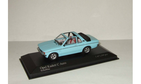 Опель Opel Kadett C Aero 1978 Minichamps 1 43, масштабная модель, 1:43, 1/43