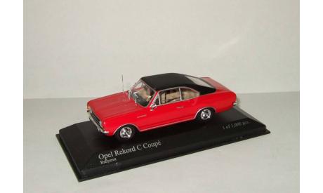 Опель Opel Rekord C Coupe 1966 Minichamps 1 43, масштабная модель, scale43